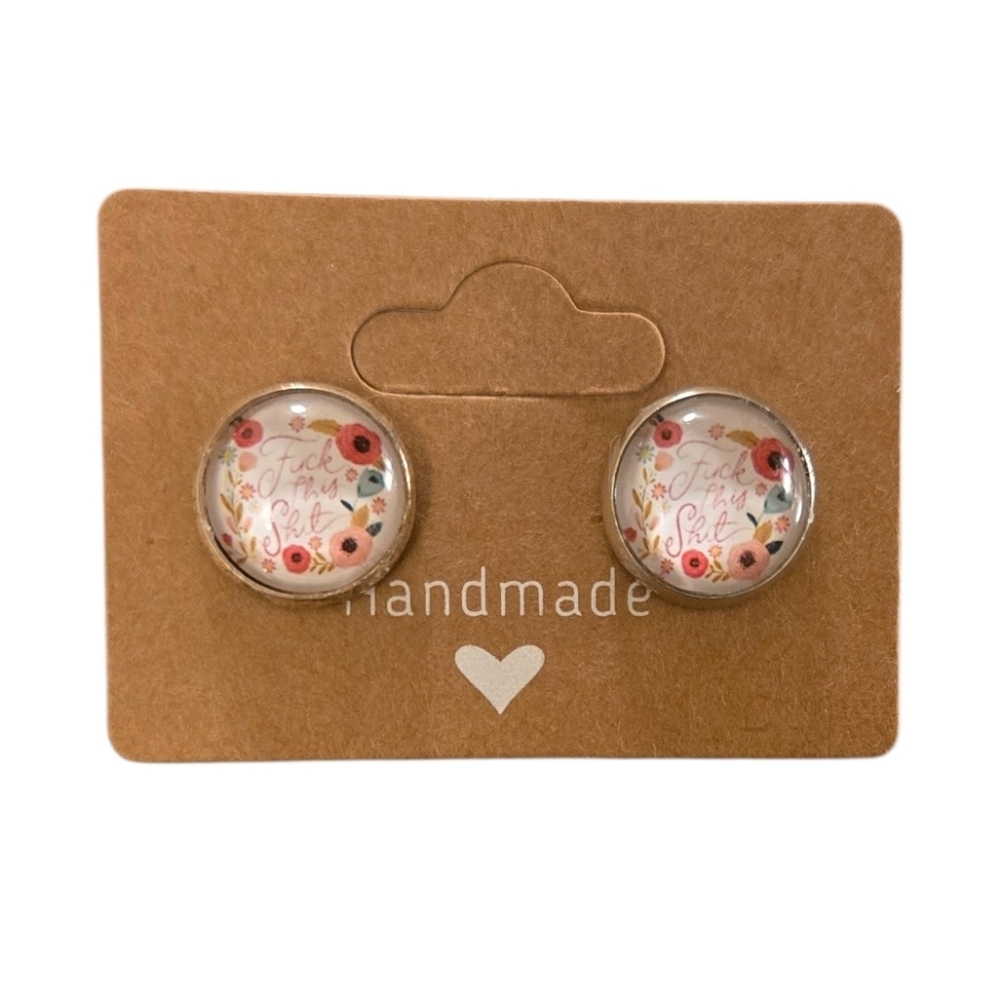 Funny Saying Earrings